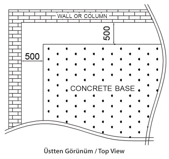 GRP Water Tank Top View