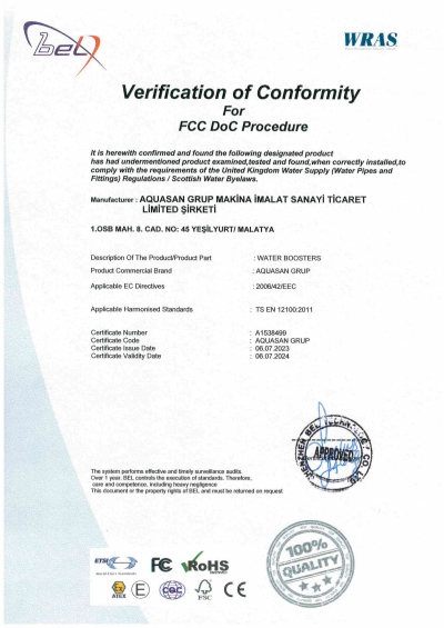  Wras - Booster And Pump