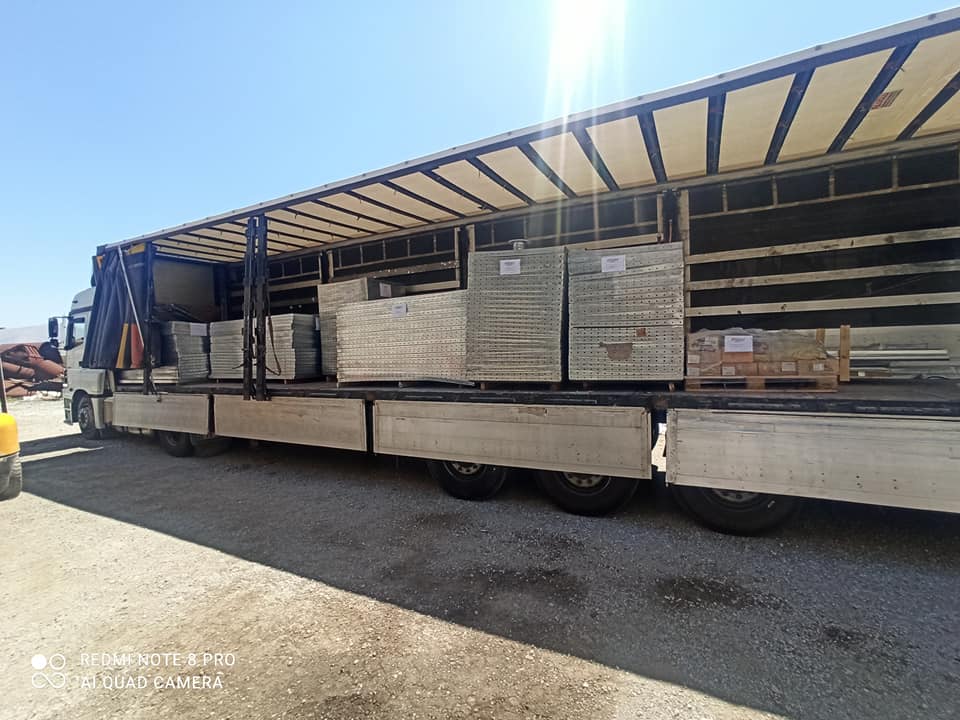 Irak 750 Ton Su Deposu Sevkiyatı