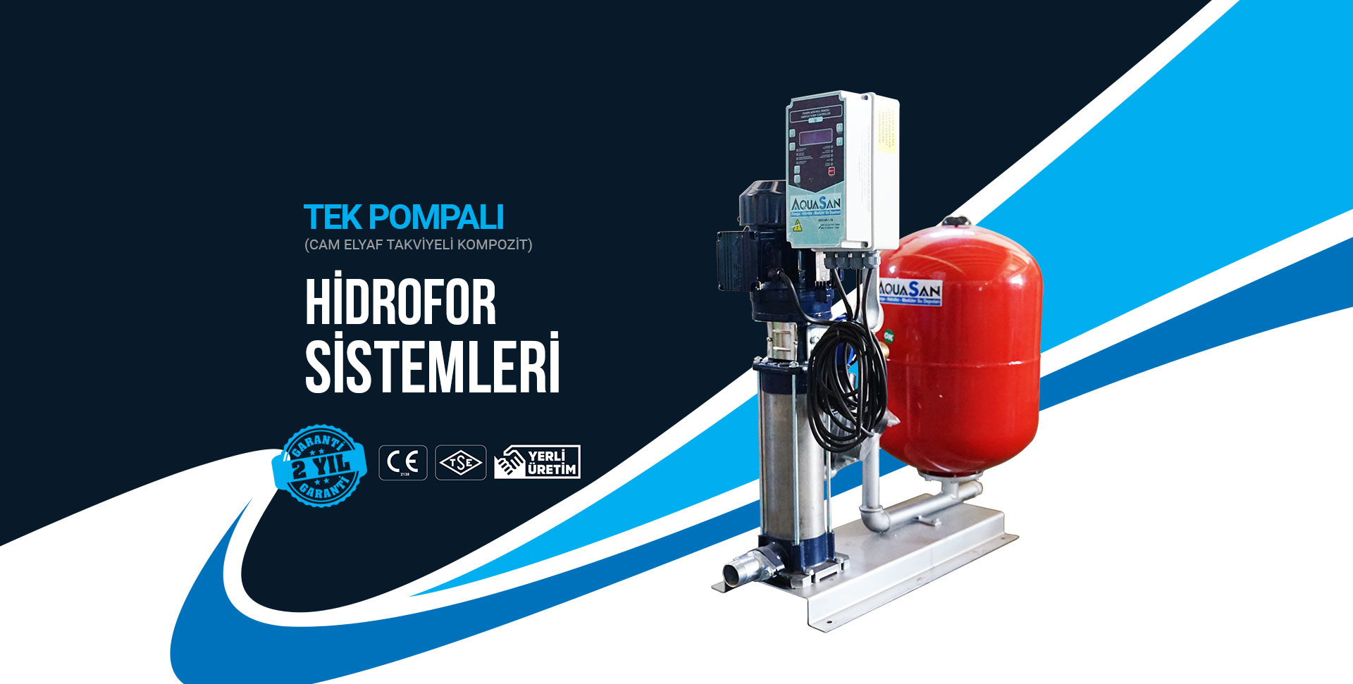 Tek Pompalı Hidrofor Uygulama 2