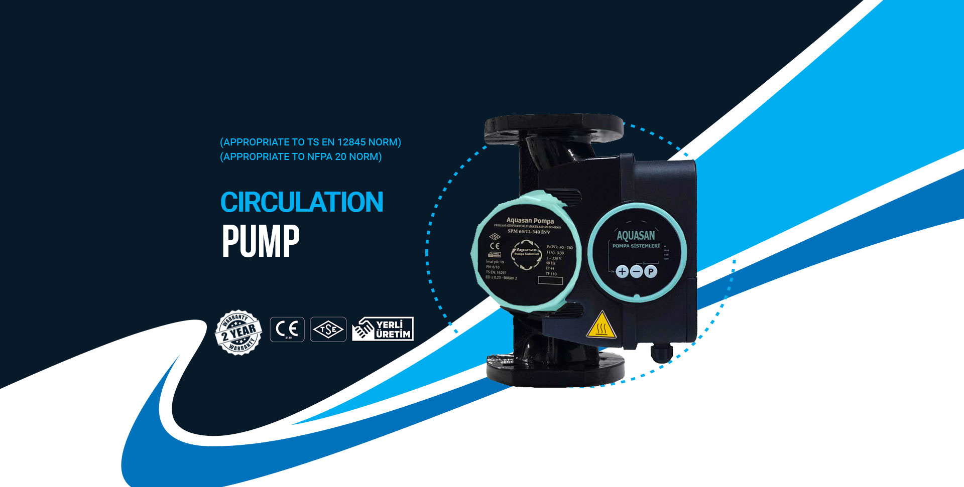 Recirculation pump, Aquasan Modular Water Tank, Hydrofors and Pumps